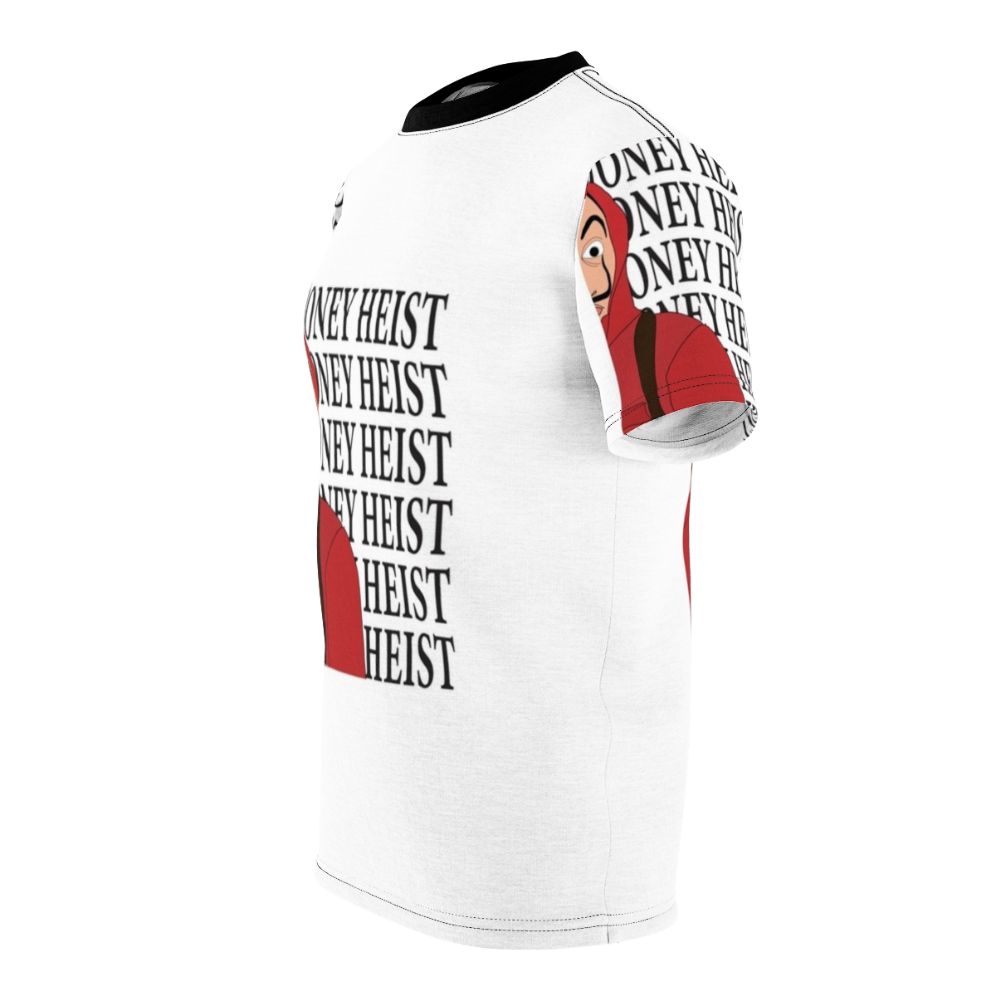 Money Heist Inspired T-shirt with Iconic Characters - men left