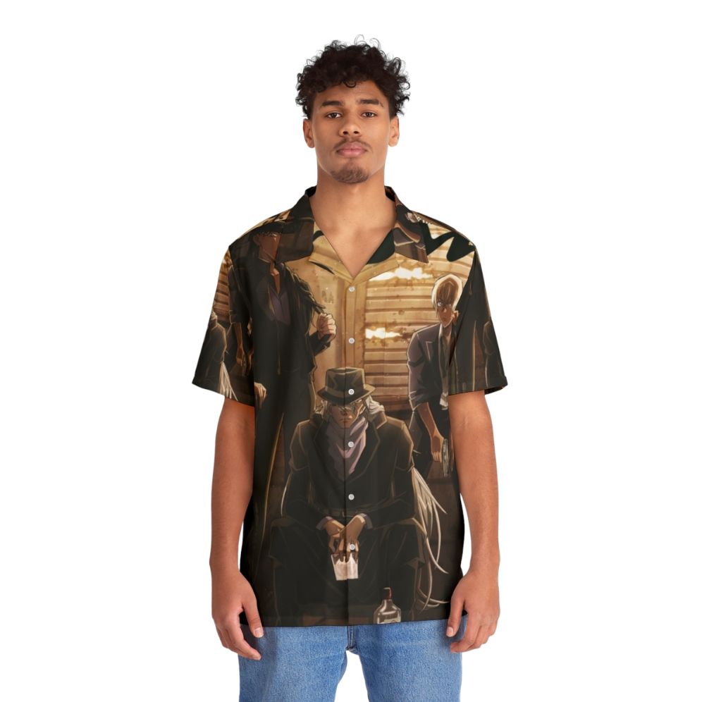 Detective Conan Edogawa Hawaiian Shirt - People Front