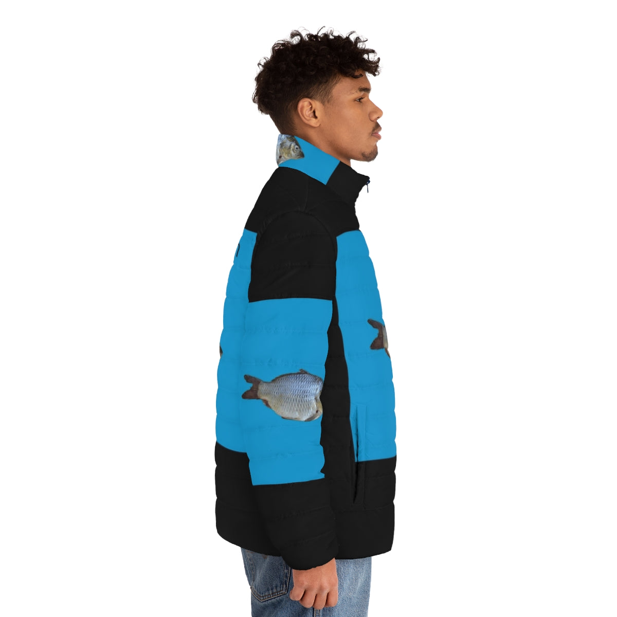 Weezer Premium Puffer Jacket - Stylish and Warm Outerwear for Fans - men side right