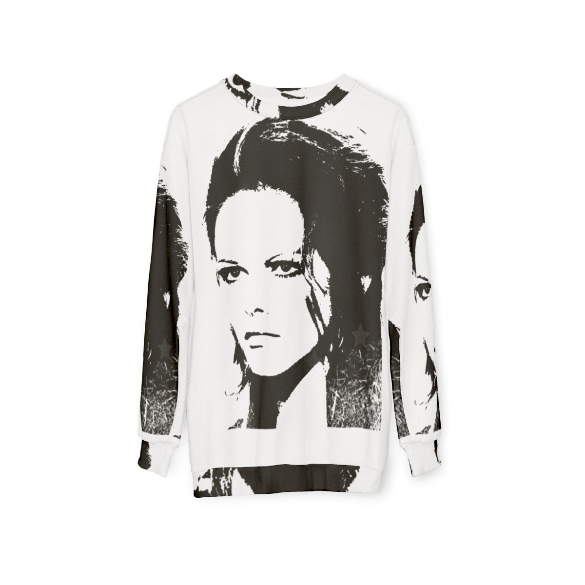 Vintage Claudia Cardinale Movie Sweatshirt - hanging