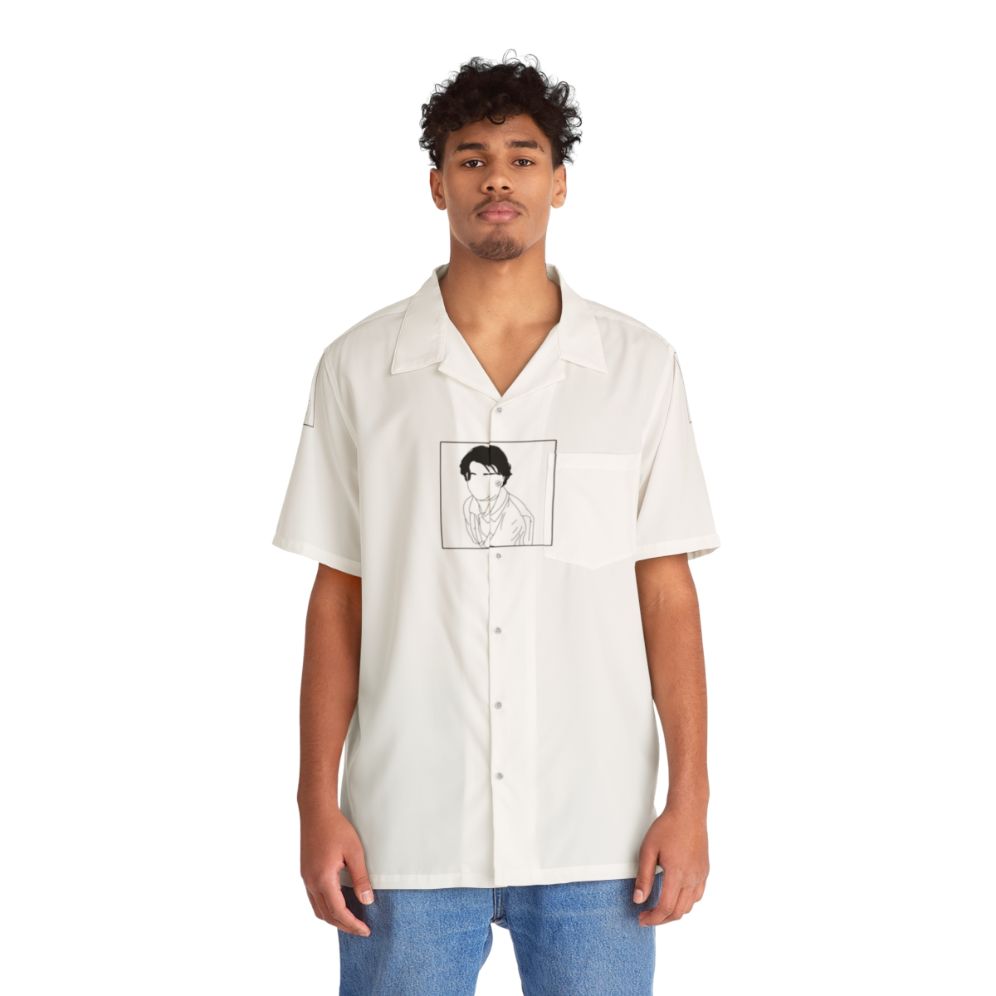 Wilhelm Young Royals Outline Hawaiian Shirt - People Front