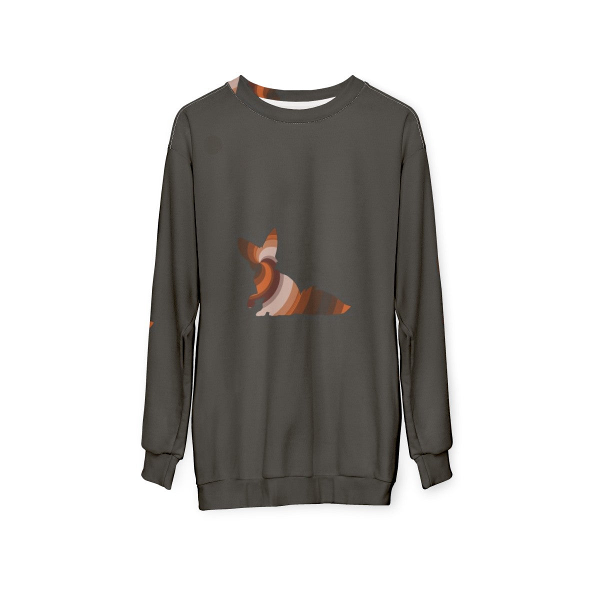 Legendary Fox Sweatshirt - Colorful Wildlife Art - hanging