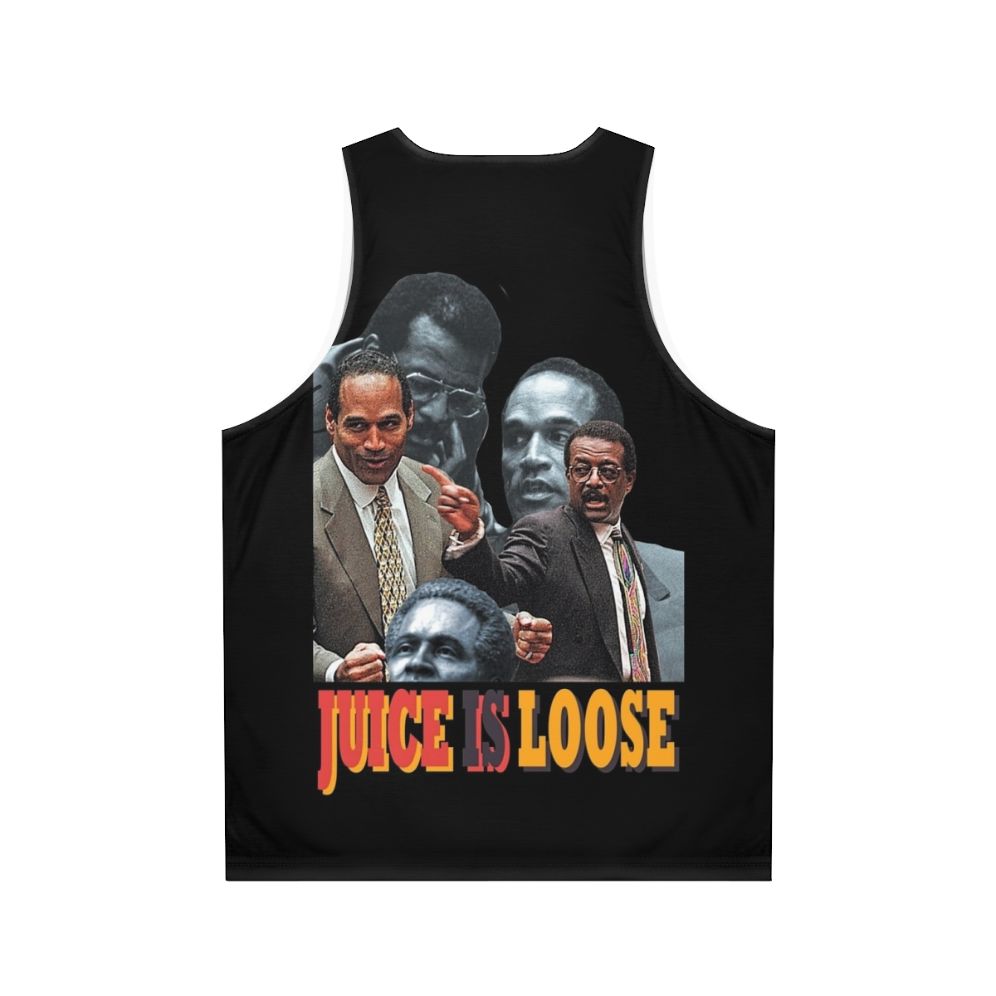 Juice Is Loose Vintage 90s Unisex Tank Top - Back