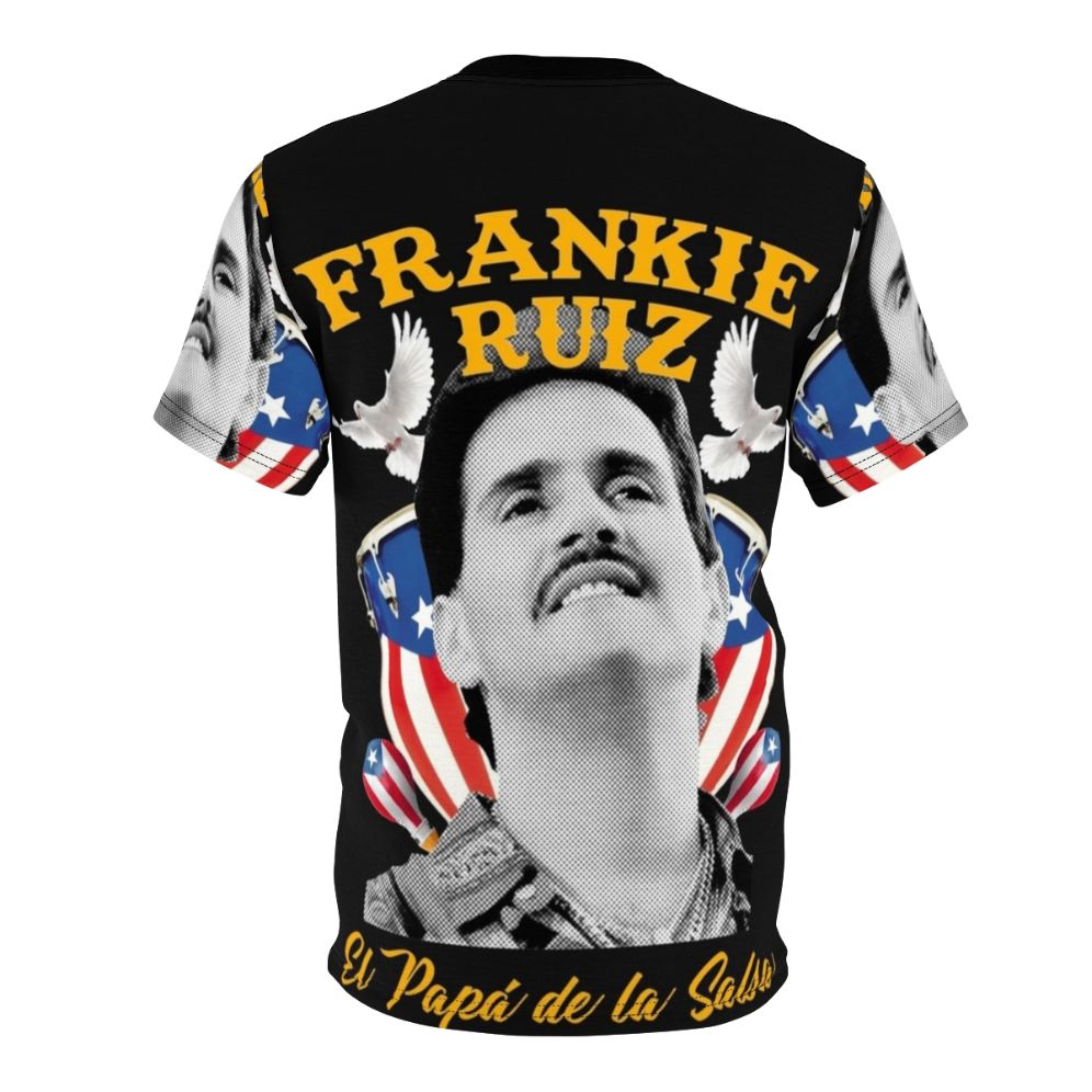 T-shirt featuring a salsa music icon Frankie Ruiz - Back