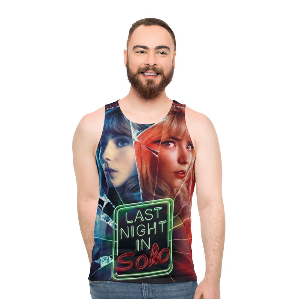 Last Night in Soho Unisex Horror Thriller Tank Top - men