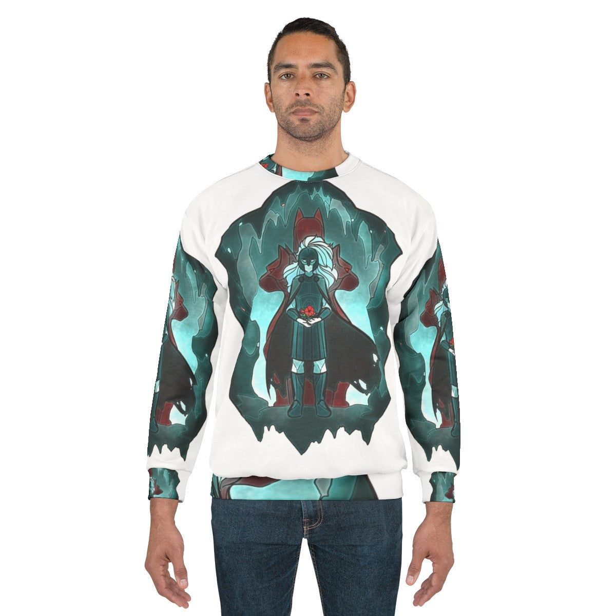 Stained Glass Hades Greek Mythology Sweatshirt - men