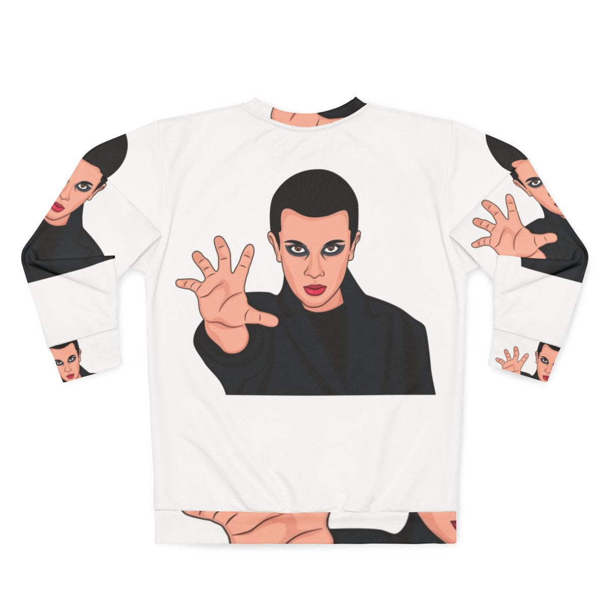 Stranger Things Eleven Retro Sweatshirt - Back