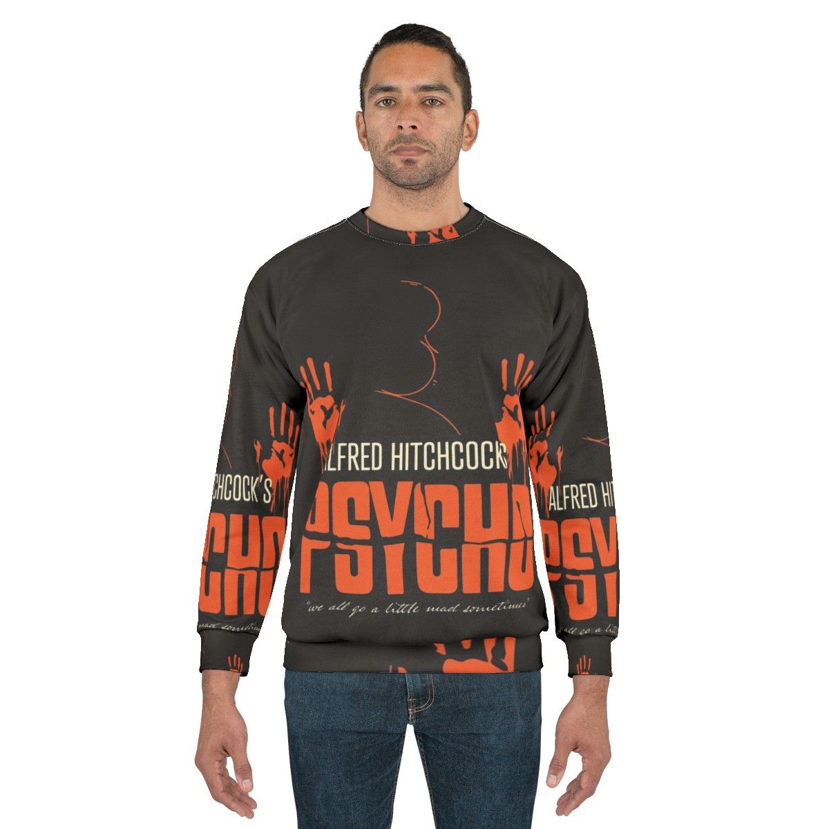 Alfred Hitchcock Psycho Thriller Sweatshirt - men