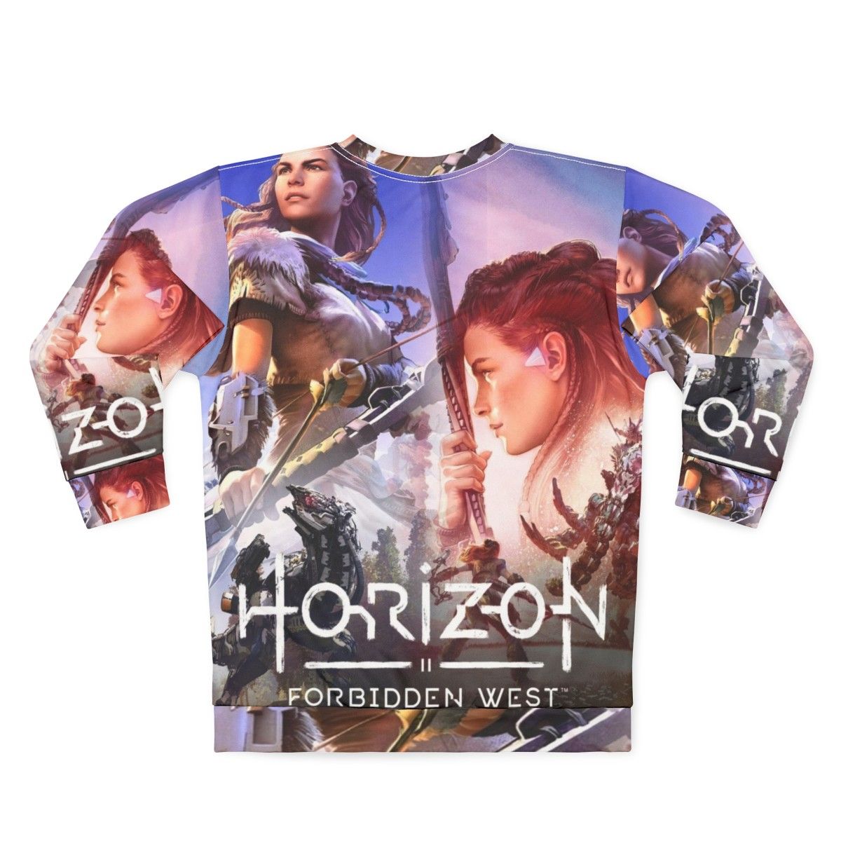 Horizon Forbidden West Aloy Gaming Sweatshirt - Back