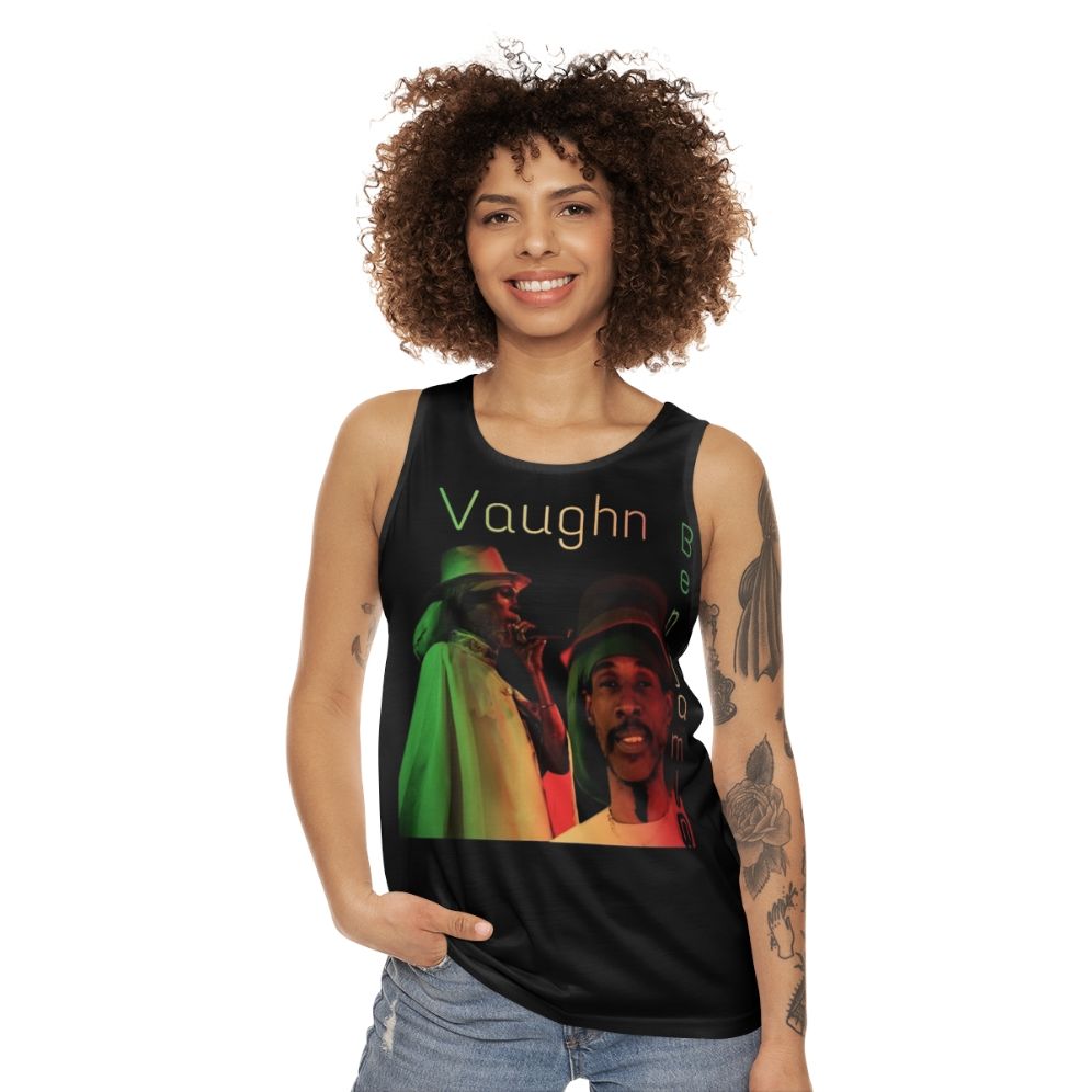 Vaughn Benjamin Midnite Unisex Reggae Tank Top - women