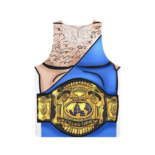 Jerry Lawler Championship Belt Unisex Wrestling Tank Top