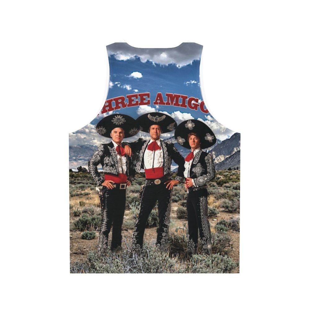 Three Amigos Unisex Tank Top - Back