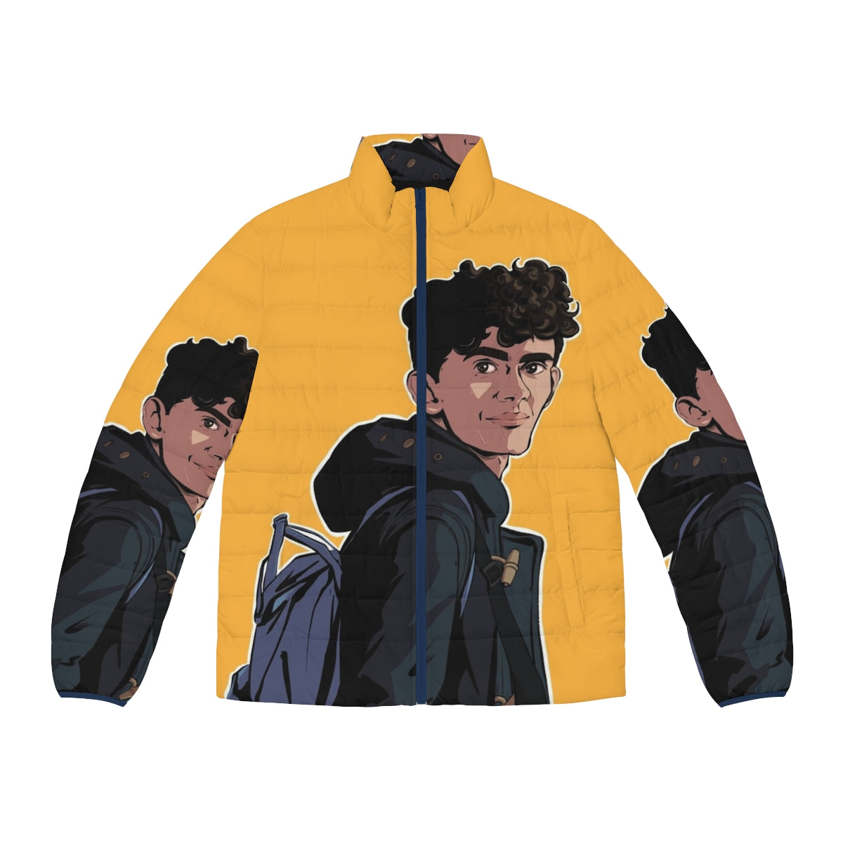 Charlie Spring Heartstopper Fanart Puffer Jacket