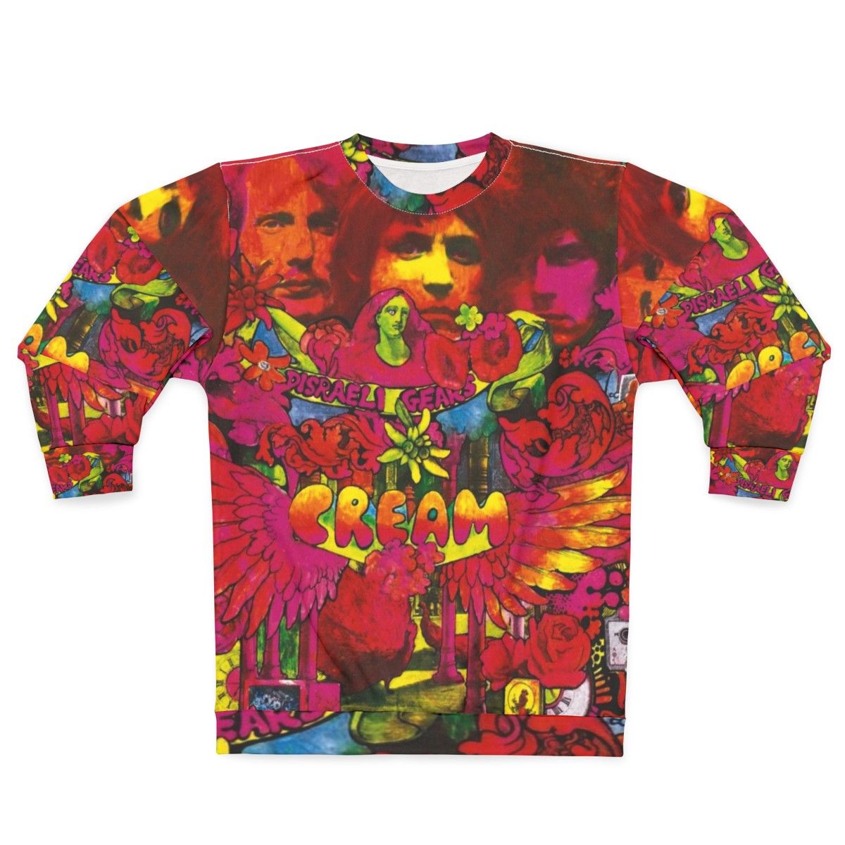 Cream Disraeli Gears Classic Rock Album Sweatshirt