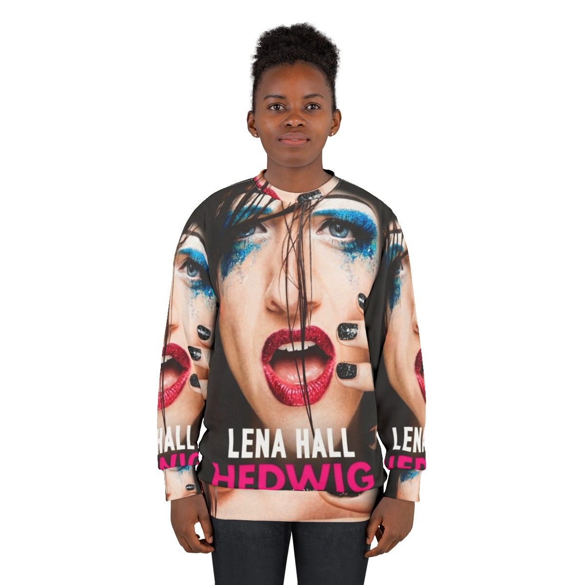 Hedwig and the Angry Inch Broadway Musical Sweatshirt featuring Lena Hall - women