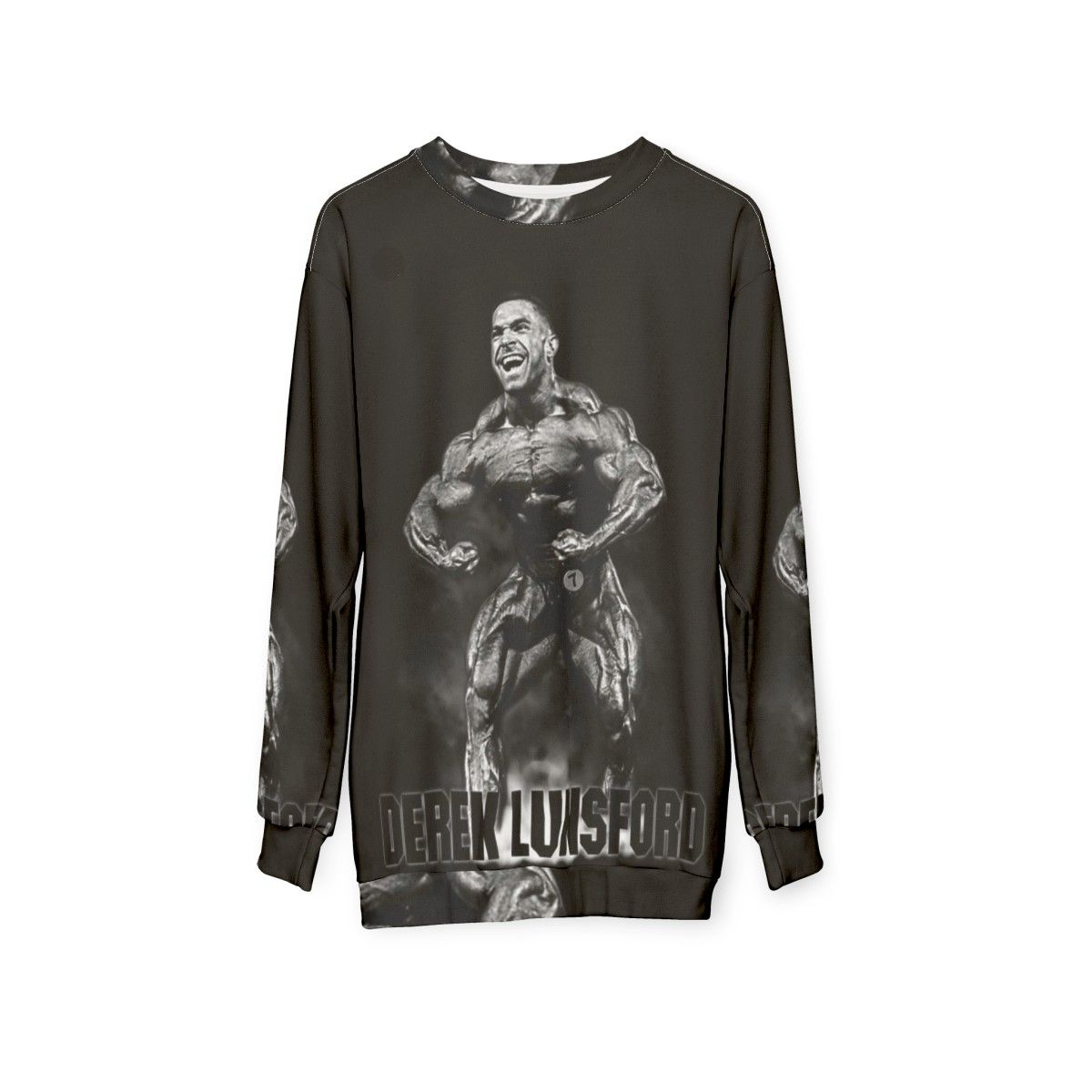 Derek Lunsford Most Muscular Bodybuilder Sweatshirt - hanging