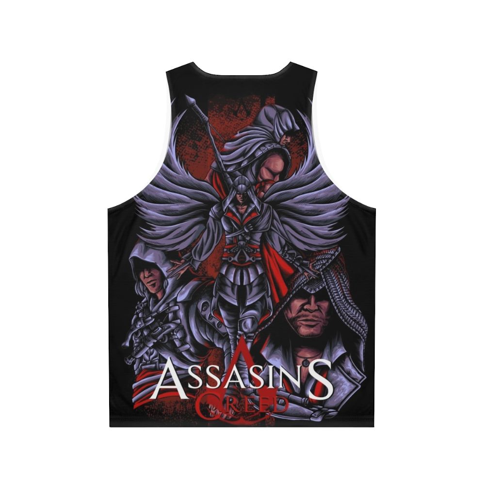 Assassin's Creed dark art unisex tank top - Back