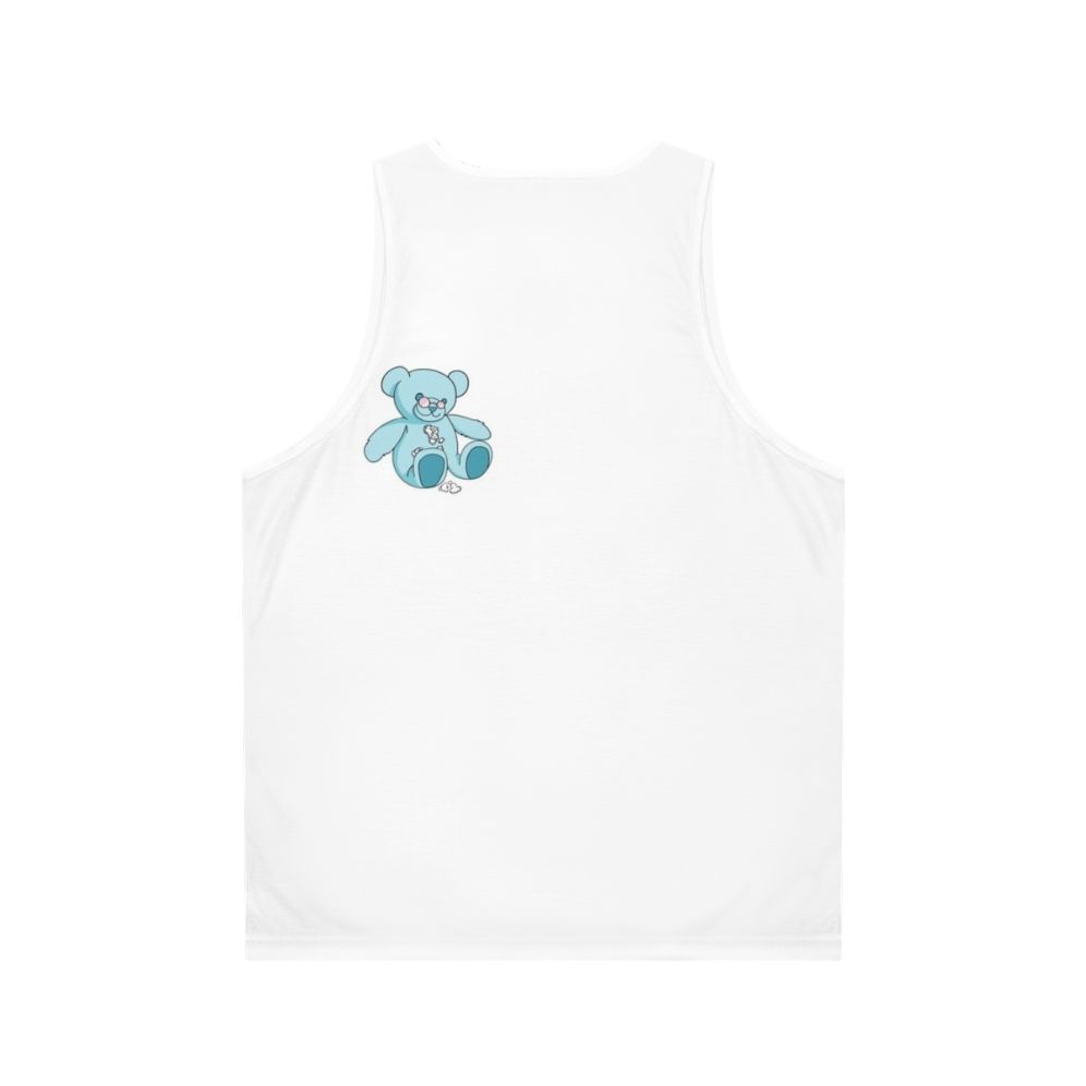 Money Heist Teddy Bear Design Unisex Tank Top - Back