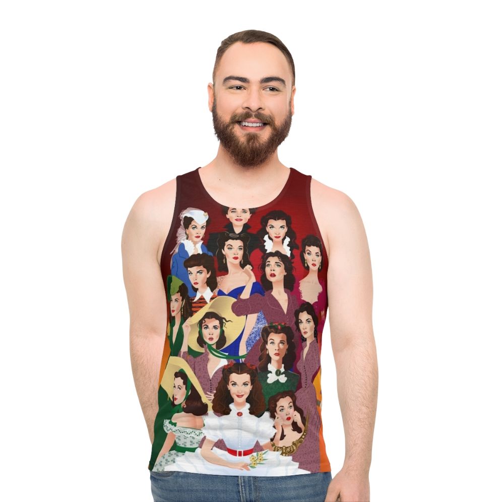 Scarlett O'Hara Unisex Tank Top - men