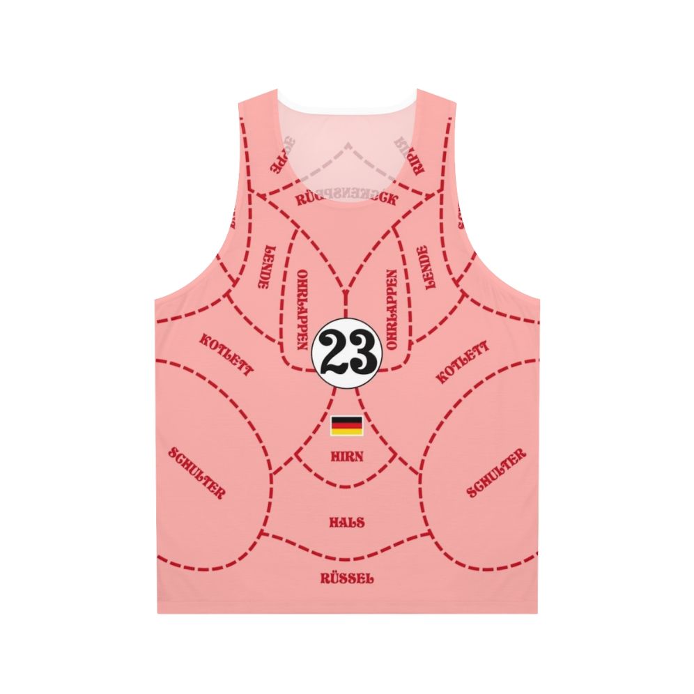 Vintage Porsche 917 #23 motorsports tank top