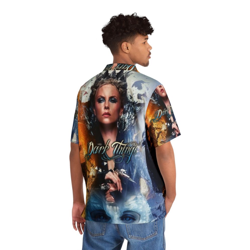 Evil Queen Ice Queen Fantasy Art Hawaiian Shirt - People Back