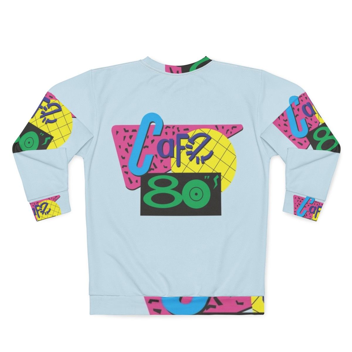 Back to the Cafe 80s Vintage Sweatshirt - Back