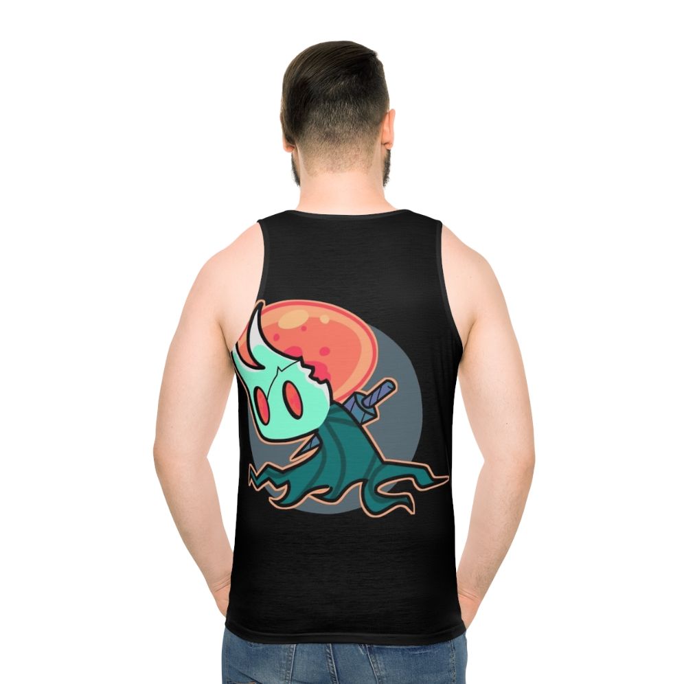 Hollow Knight Broken Vessel Unisex Tank Top - men back