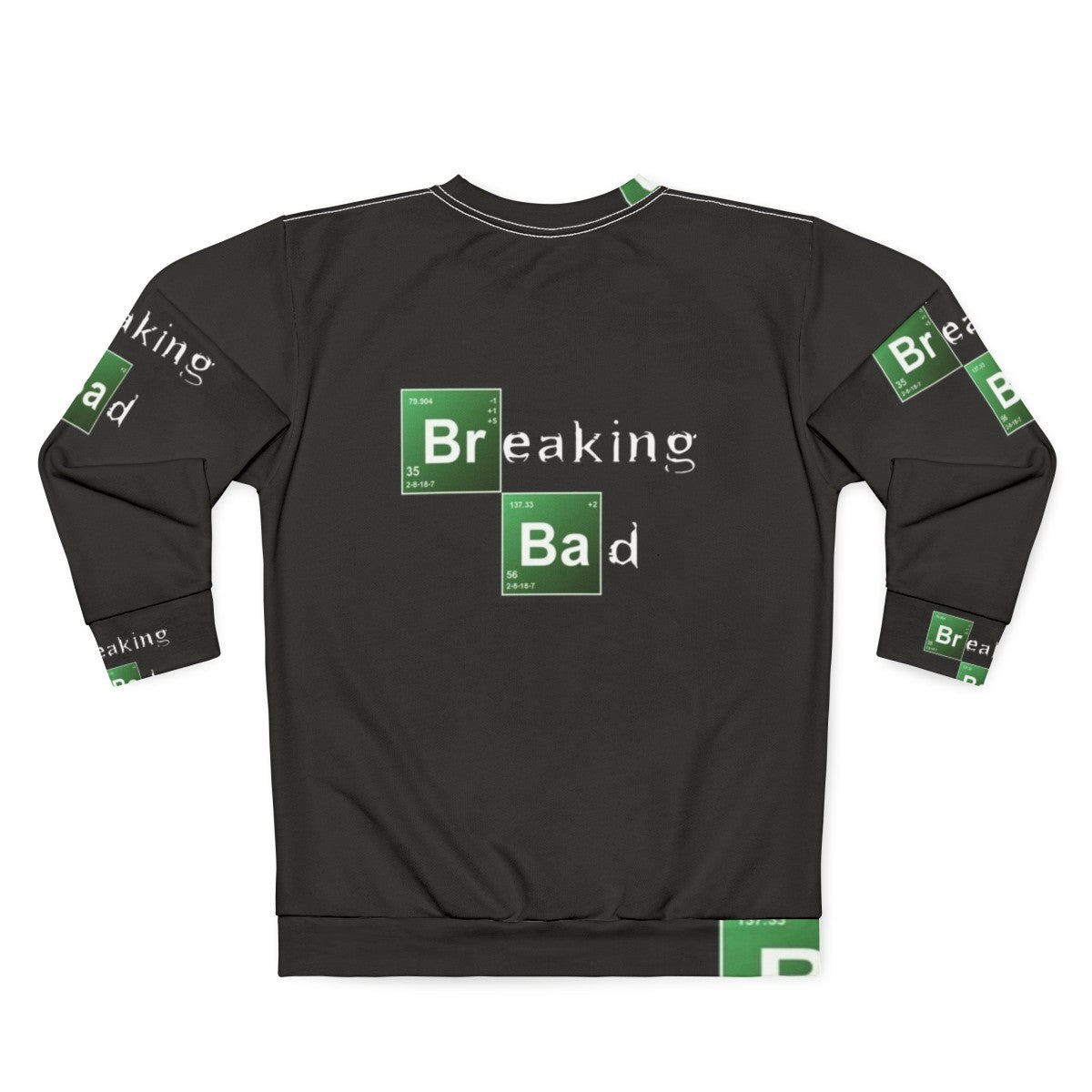 Breaking Bad inspired sweatshirt with Heisenberg design - Back