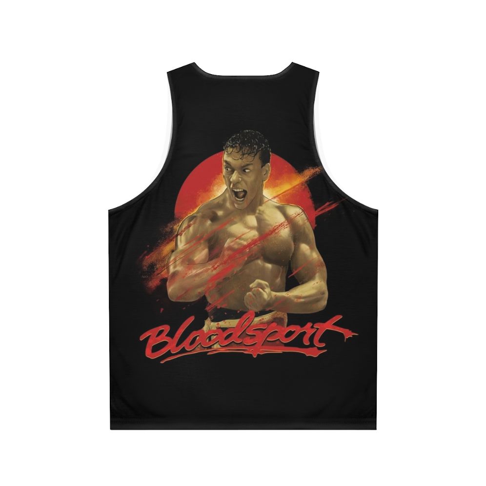 Bloodsport Retro Unisex Tank Top - Back