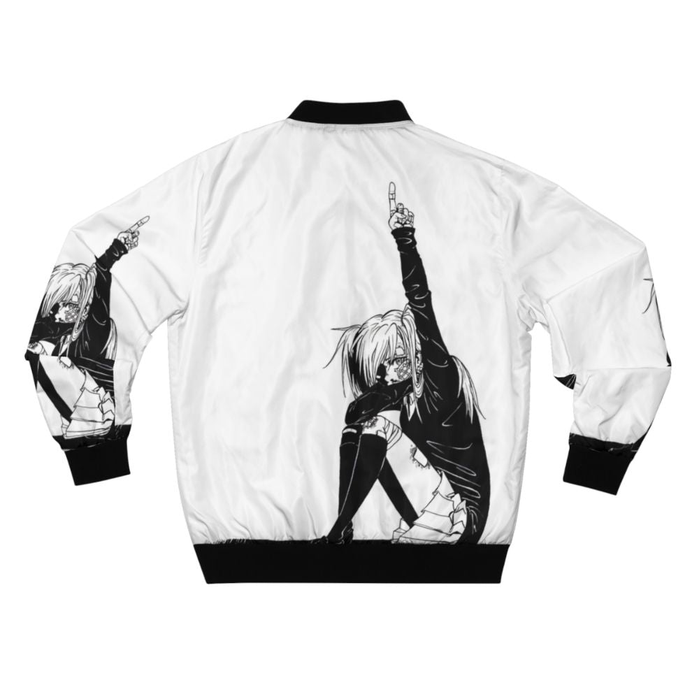 Vocaloid inspired Hatsune Miku Rolling Girl bomber jacket - Back