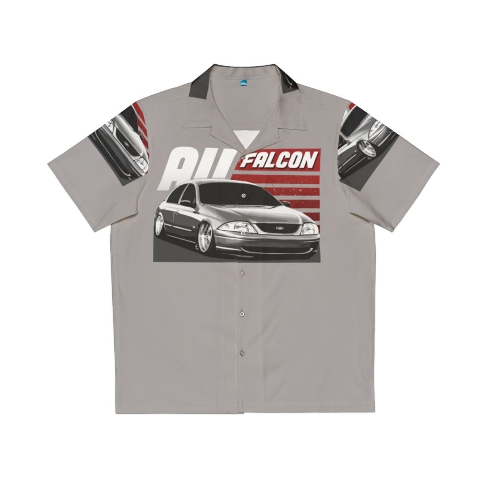 Au Falcon Hawaiian Shirt featuring the iconic Ford Falcon