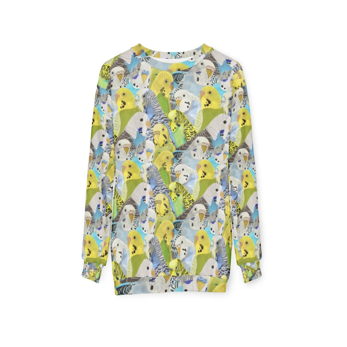 Budgie Parakeet Sweatshirt - hanging