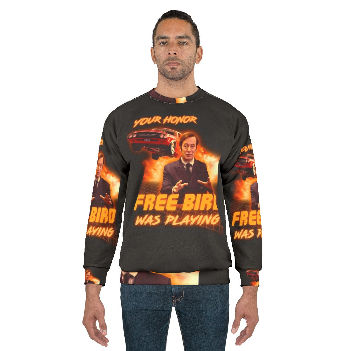 Free Bird Graphic Sweatshirt - men