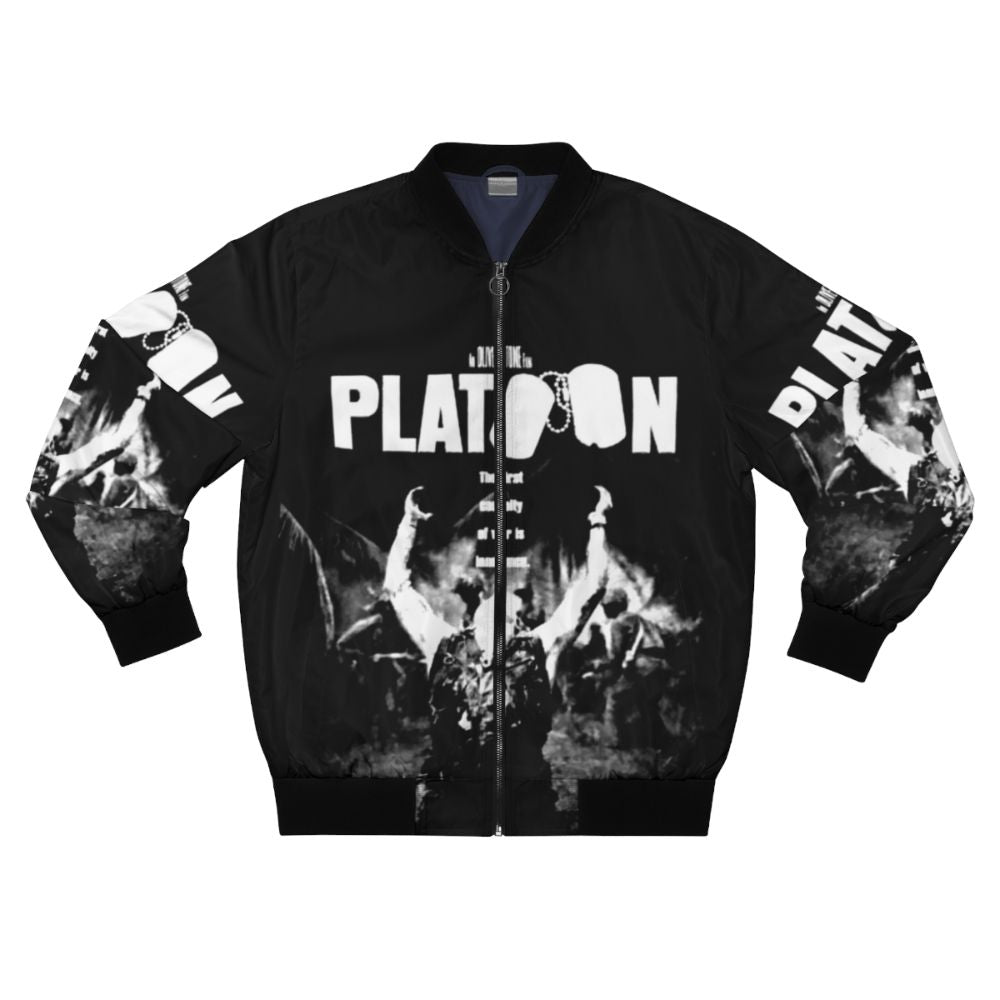 Platoon bomber jacket inspired by the classic Vietnam War film