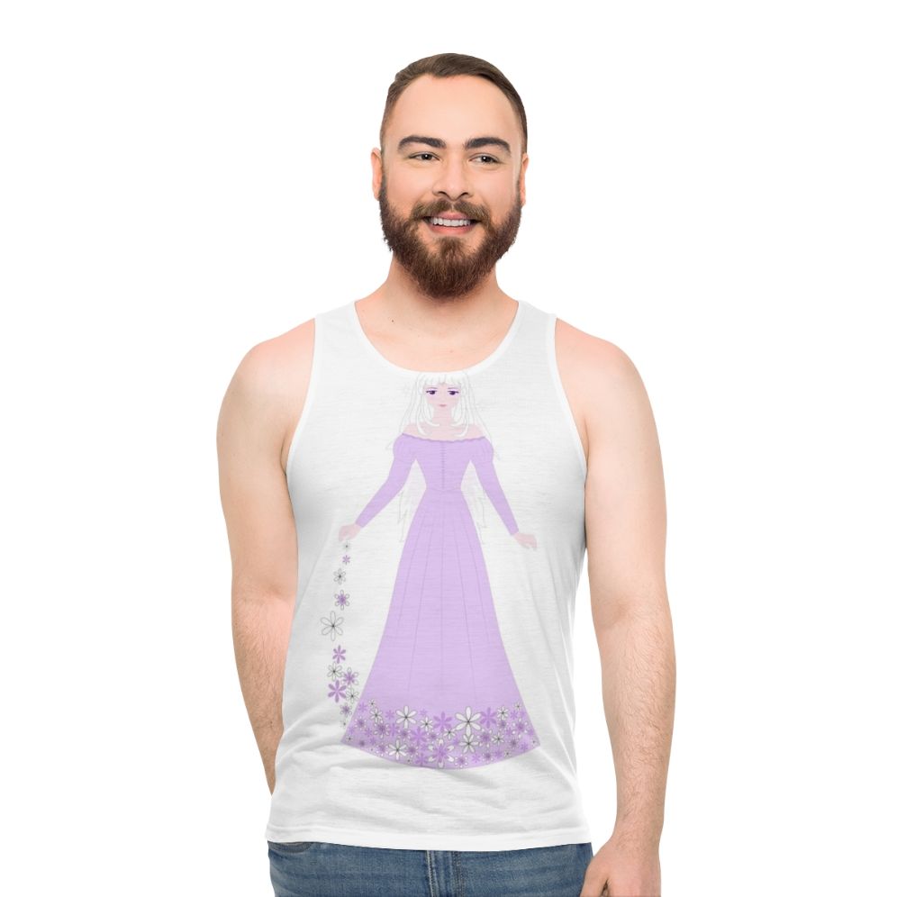 The Last Unicorn Lady Amalthea Unisex Fantasy Tank Top - men