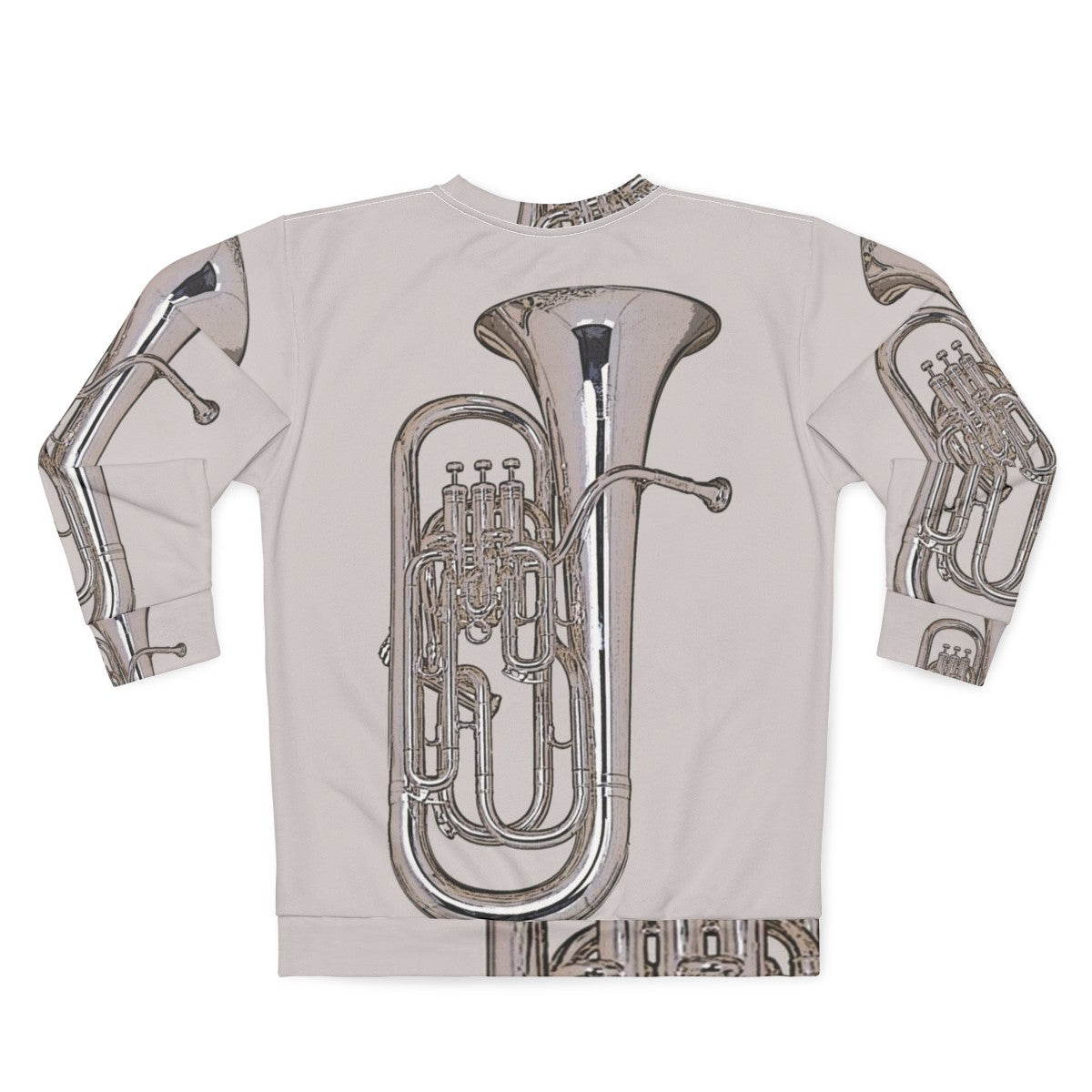 Silver Euphonium Sweatshirt - Back