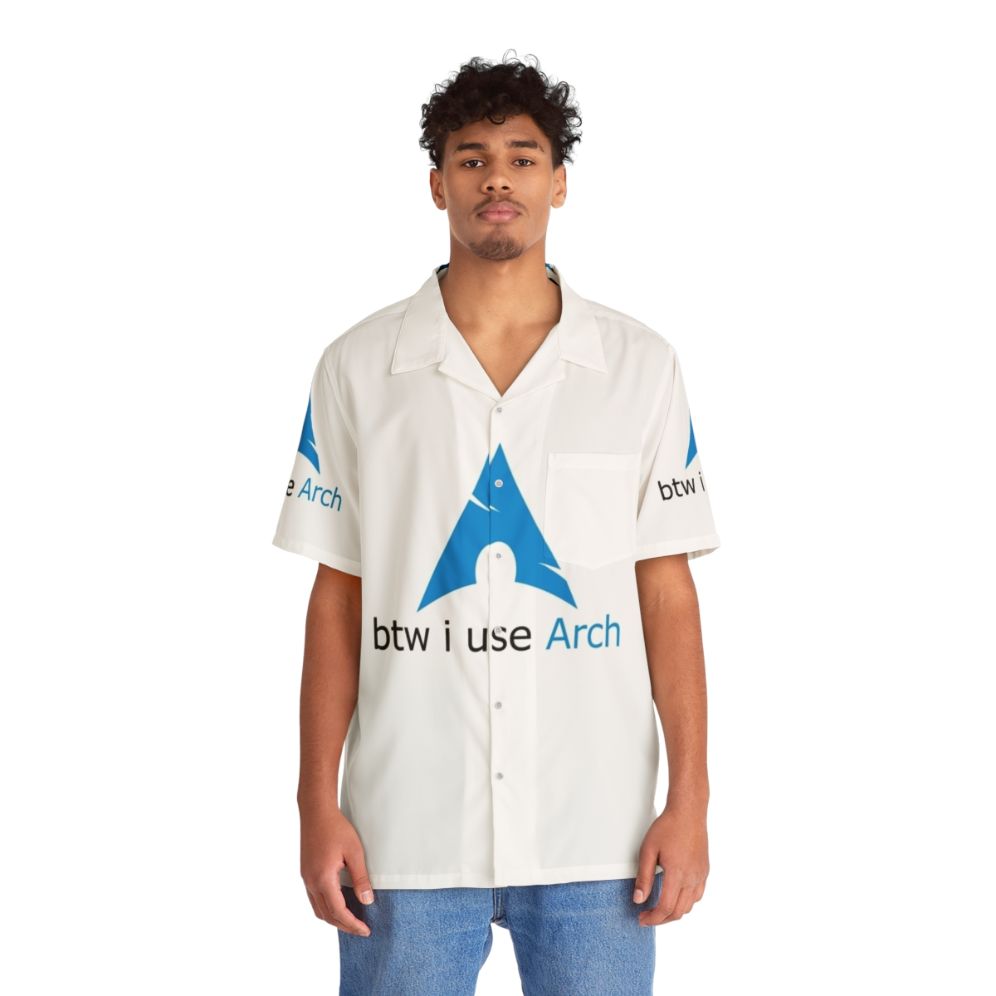 Arch Linux Hawaiian Shirt - Lifestyle