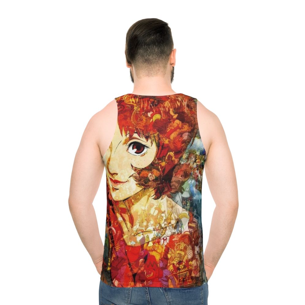 Paprika unisex anime inspired tank top - men back