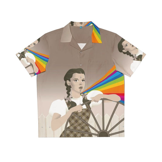 Somewhere Over the Rainbow Hawaiian Shirt featuring Judy Garland in Wizard of Oz