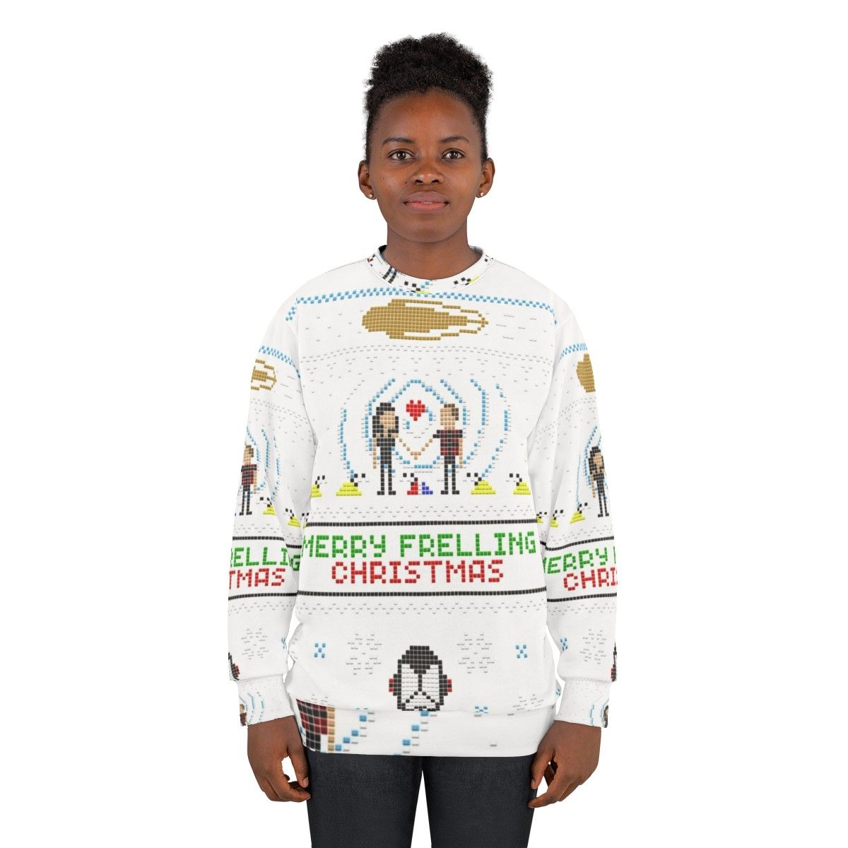 Farscape Ugly Christmas Sweater Sweatshirt - women