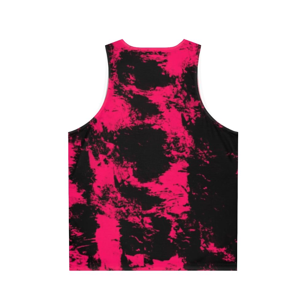 Punk rock unisex abstract fashion tank top - Back