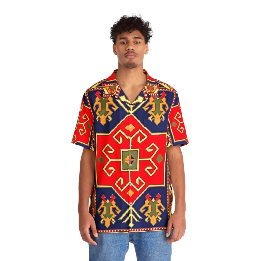 Authentic Armenian Art Hawaiian Shirt - Lifestyle