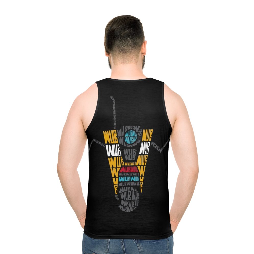 Borderlands CL4P-TP Dubstep Remix Unisex Tank Top - men back