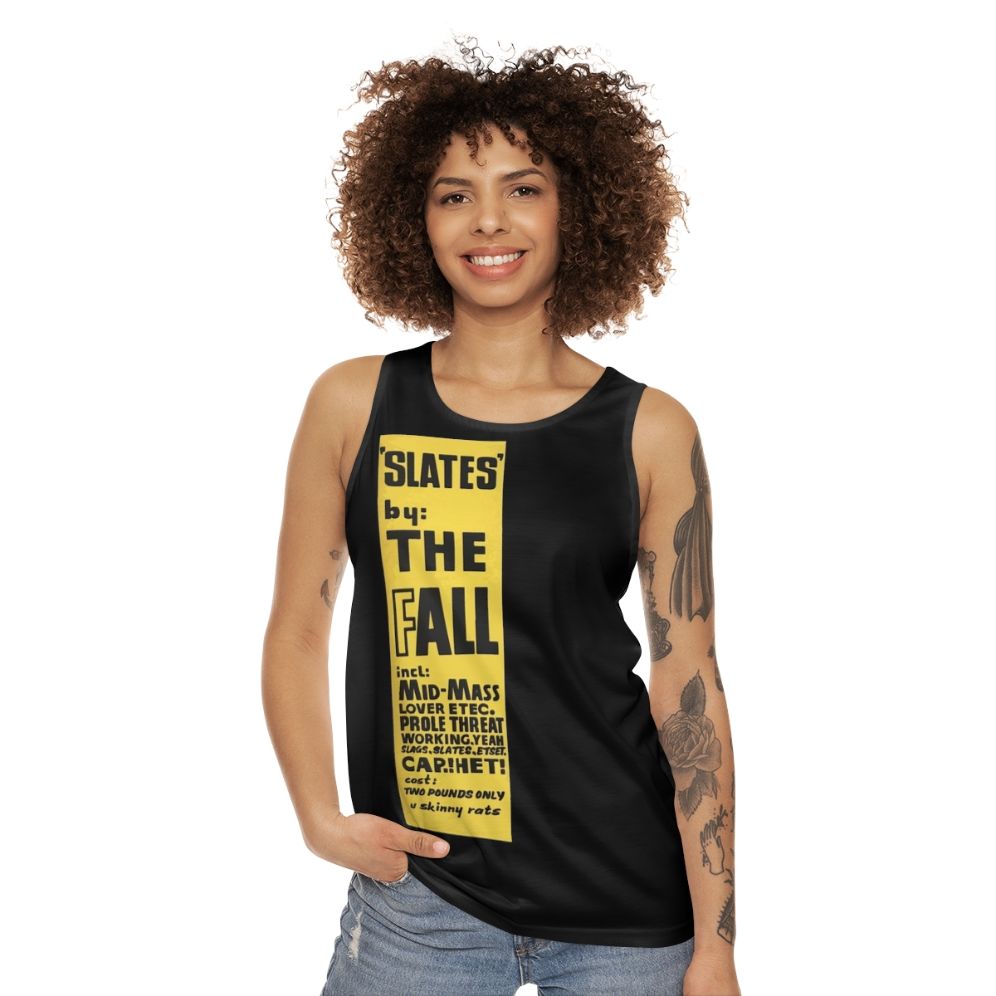 The Fall Band Mark E Smith Punk Rock Unisex Tank Top - women