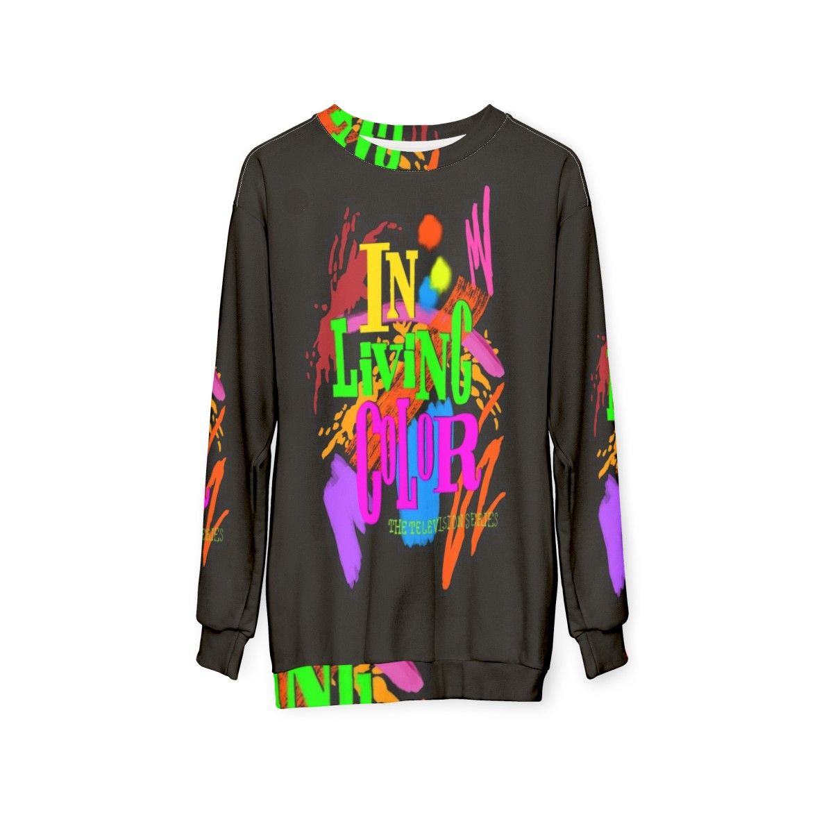 90s 'In Living Color' Sweatshirt - hanging