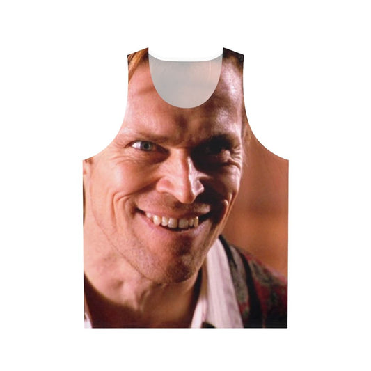 Unisex "Willem Is Happy" Tank Top featuring Willem Dafoe