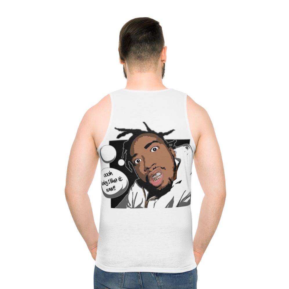 Ol Dirty Bastard unisex tank top - men back