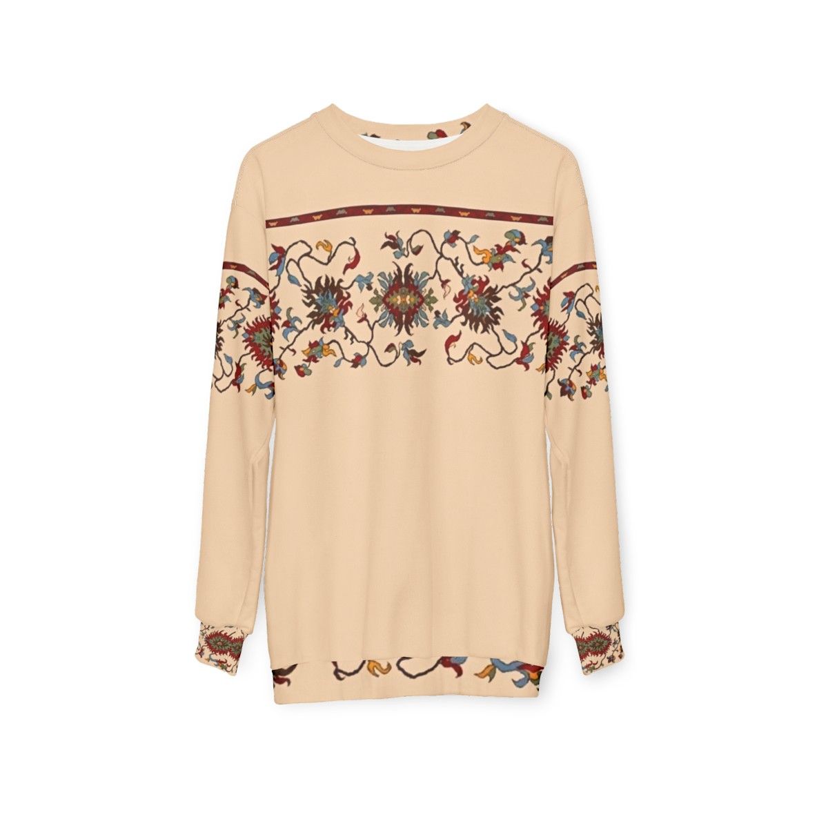 Armenian traditional art design on sweatshirt - hanging