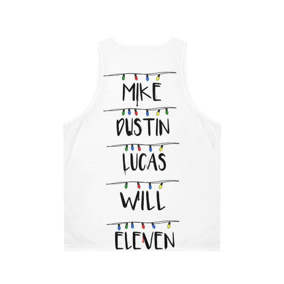 Stranger Things Unisex Tank Top - Back