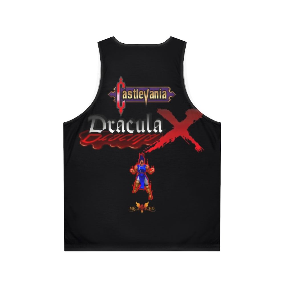 Castlevania Dracula X Classic Unisex Tank Top - Back